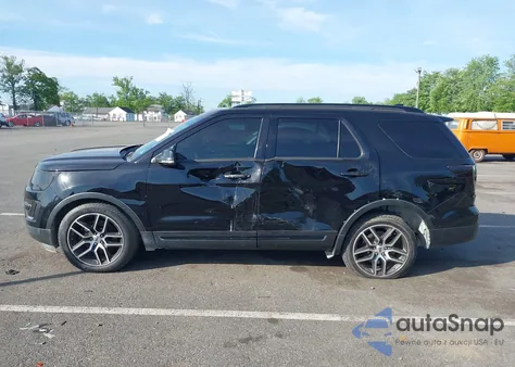 2016 Ford Explorer Sport из США, поврежденный, VIN 1FM5K8GT0GGB91253